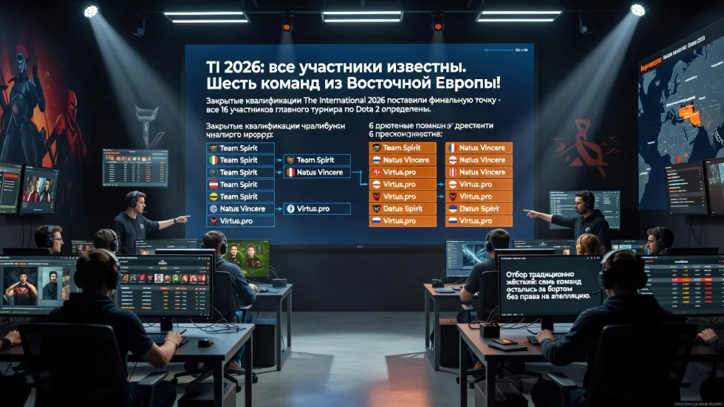 TI 2026: все участники известны. Шесть команд из Восточной Европы!